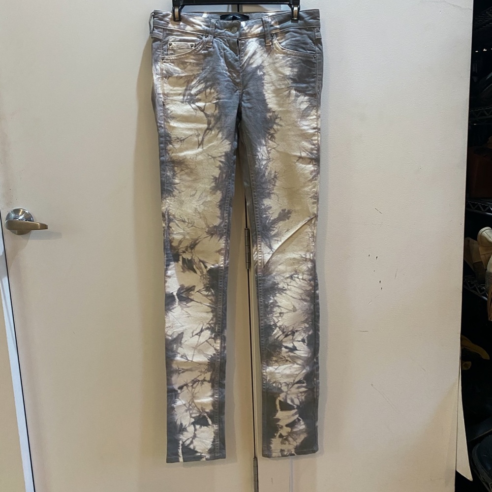 Isabel Marant Tie Dye Denim Pants